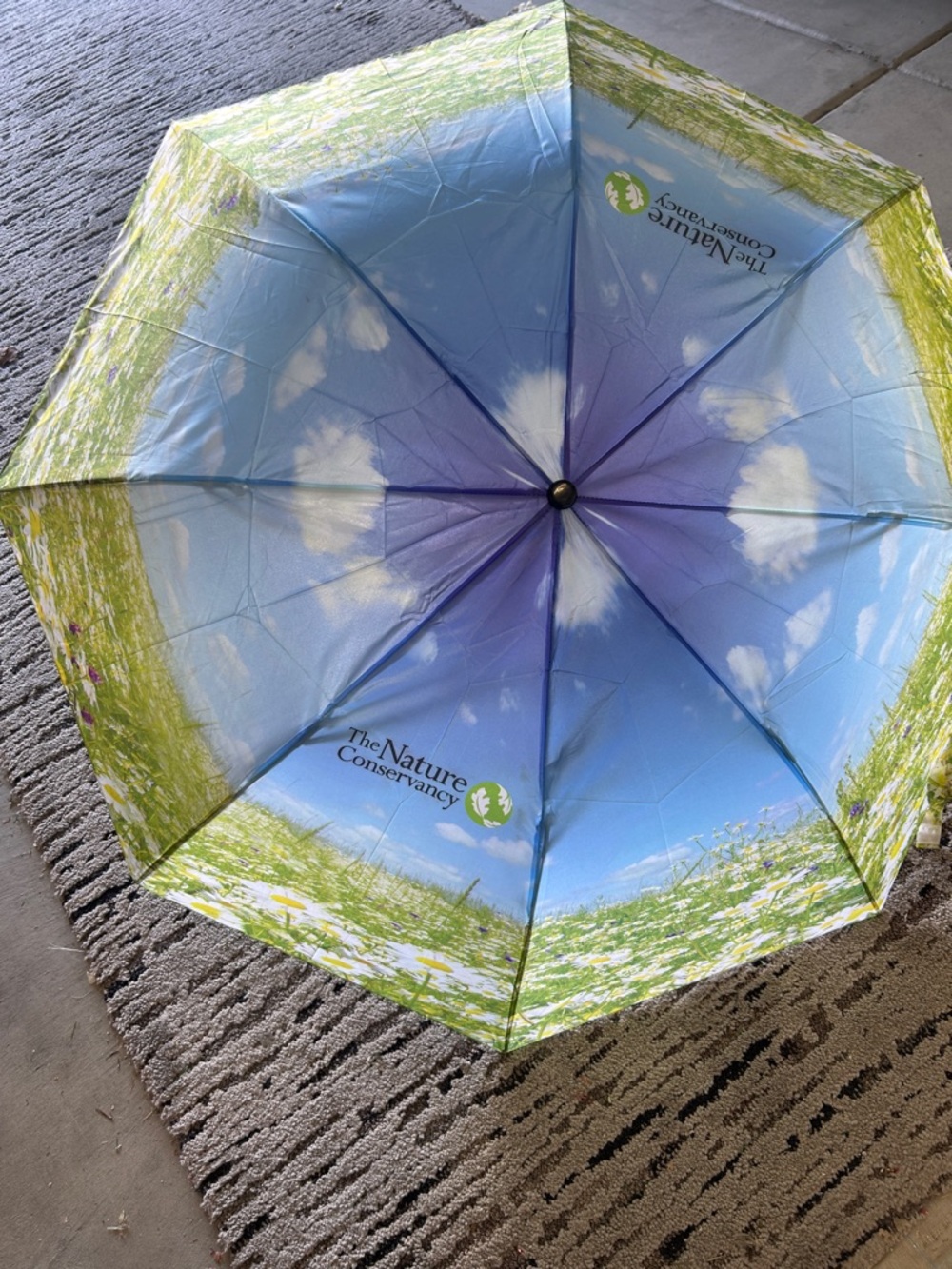 The Nature Conservatory Auto Push Button Umbrella